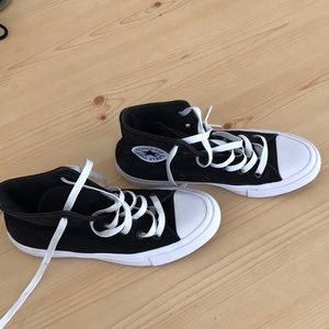 Black high top Converse